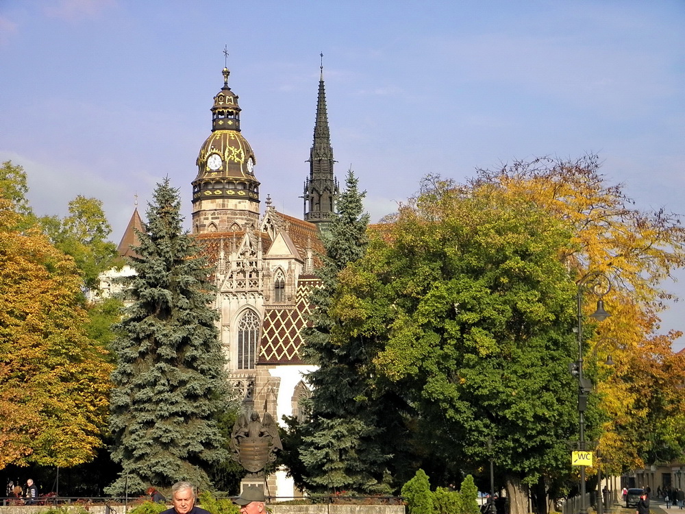 Готичний собор в Кошице