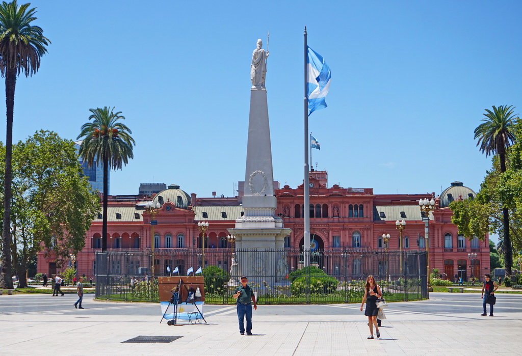 Plaza de Mayo в Буенос-Айресі Plaza de Mayo в Буенос-Айресі