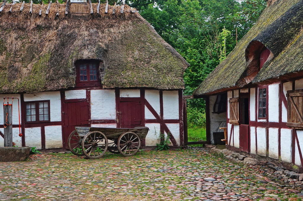 Скансен Den Fynske Landsby у Данії