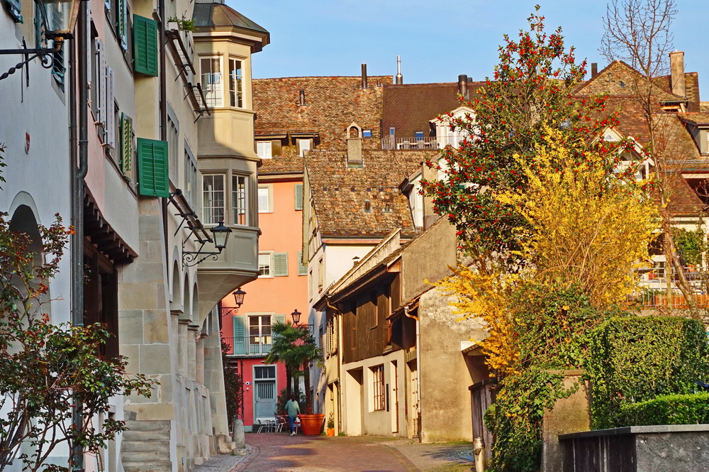 Вулиця Hintergasse в Рапперсвілі
