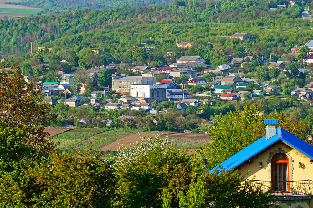 Панорама Сатанова від Сатанівської Слобідки