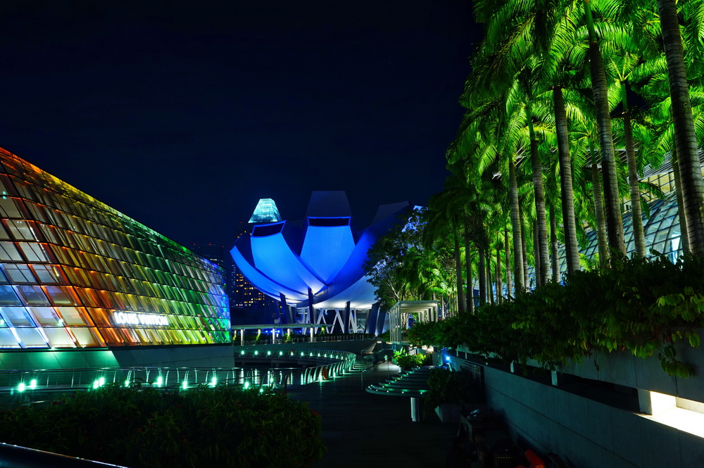 Нічний Сінгапур: Marina Bay Sands