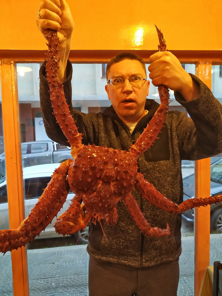Королівський краб в Ушуаї